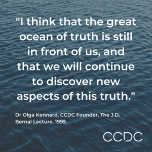 Ocean of truth quote from Olga Kennard, founder of the CSD
